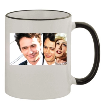 James Franco 11oz Colored Rim & Handle Mug