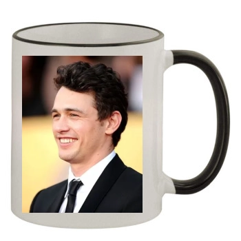 James Franco 11oz Colored Rim & Handle Mug