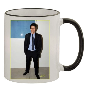 James Franco 11oz Colored Rim & Handle Mug