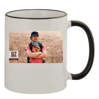 James Franco 11oz Colored Rim & Handle Mug