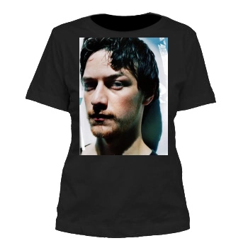 James Mcavoy Women's Cut T-Shirt