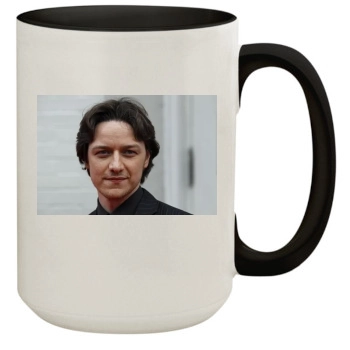 James Mcavoy 15oz Colored Inner & Handle Mug