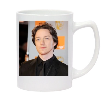 James Mcavoy 14oz White Statesman Mug