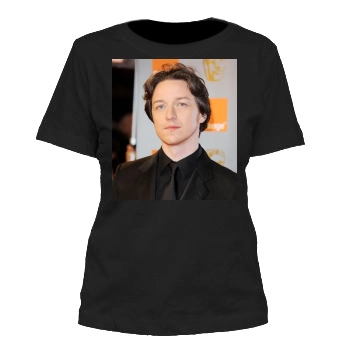 James Mcavoy Women's Cut T-Shirt