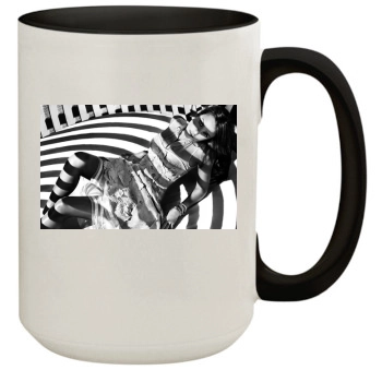 Jessica Alba 15oz Colored Inner & Handle Mug