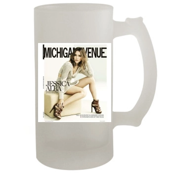 Jessica Alba 16oz Frosted Beer Stein