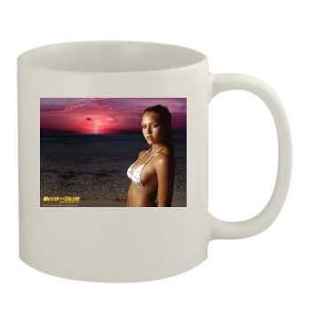 Jessica Alba 11oz White Mug