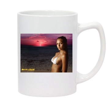 Jessica Alba 14oz White Statesman Mug