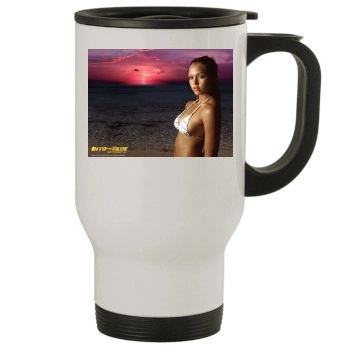 Jessica Alba Stainless Steel Travel Mug