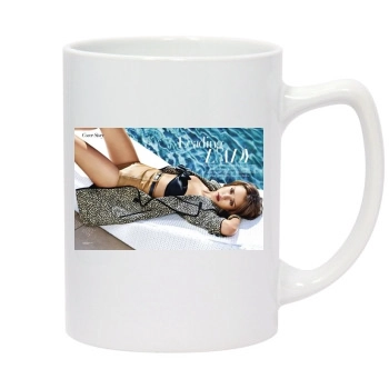 Jessica Alba 14oz White Statesman Mug