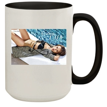 Jessica Alba 15oz Colored Inner & Handle Mug