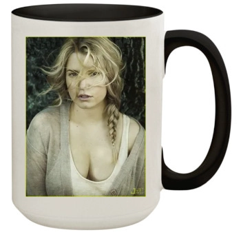 Jessica Simpson 15oz Colored Inner & Handle Mug