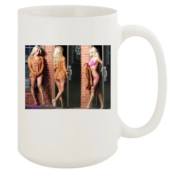 Jessica Simpson 15oz White Mug