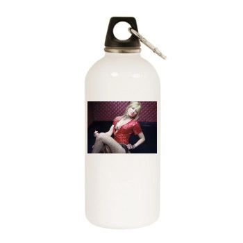Jewel Kilcher White Water Bottle With Carabiner