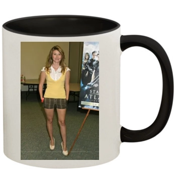 Jewel Staite 11oz Colored Inner & Handle Mug