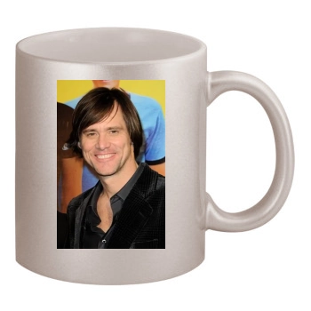 Jim Carrey 11oz Metallic Silver Mug