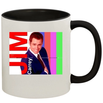 Jim Carrey 11oz Colored Inner & Handle Mug