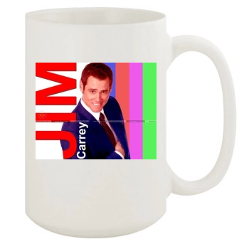 Jim Carrey 15oz White Mug
