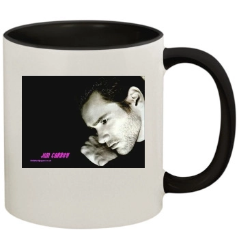 Jim Carrey 11oz Colored Inner & Handle Mug