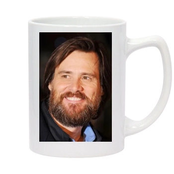 Jim Carrey 14oz White Statesman Mug