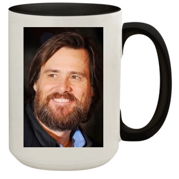 Jim Carrey 15oz Colored Inner & Handle Mug