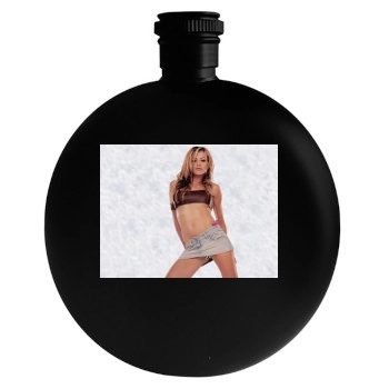 Paulina Rubio Round Flask