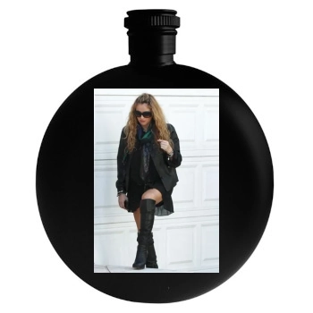 Paulina Rubio Round Flask