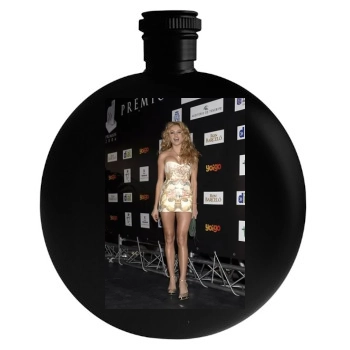 Paulina Rubio Round Flask