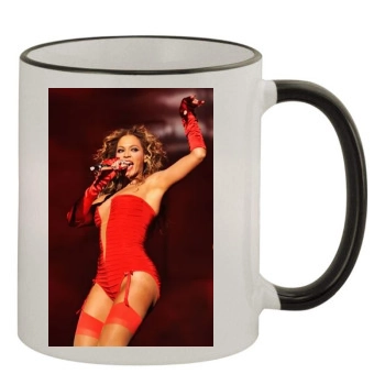 Paulina Rubio 11oz Colored Rim & Handle Mug