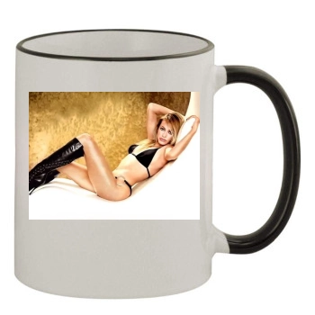 Paulina Rubio 11oz Colored Rim & Handle Mug