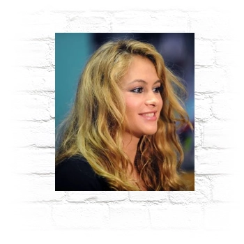 Paulina Rubio Metal Wall Art