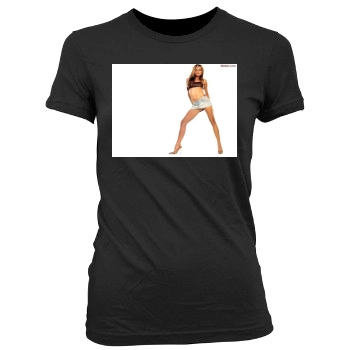 Paulina Rubio Women's Junior Cut Crewneck T-Shirt