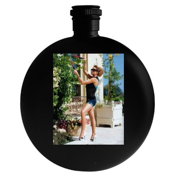 Paulina Rubio Round Flask