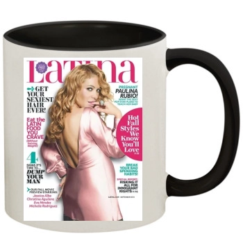 Paulina Rubio 11oz Colored Inner & Handle Mug