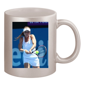 Daniela Hantuchova 11oz Metallic Silver Mug