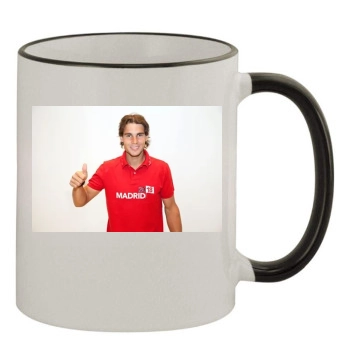 Rafael Nadal 11oz Colored Rim & Handle Mug