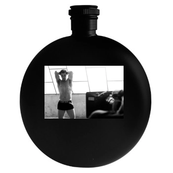 Rafael Nadal Round Flask