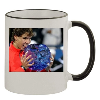 Rafael Nadal 11oz Colored Rim & Handle Mug