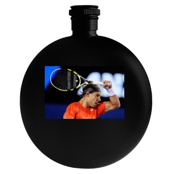 Rafael Nadal Round Flask