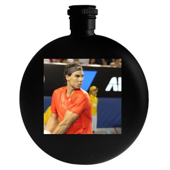 Rafael Nadal Round Flask