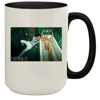 Robert Pattinson 15oz Colored Inner & Handle Mug