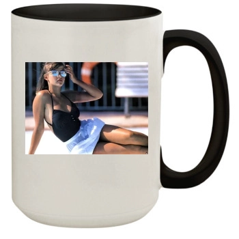 Sophie Marceau 15oz Colored Inner & Handle Mug