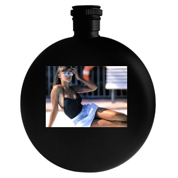 Sophie Marceau Round Flask