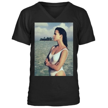 Sophie Marceau Men's V-Neck T-Shirt