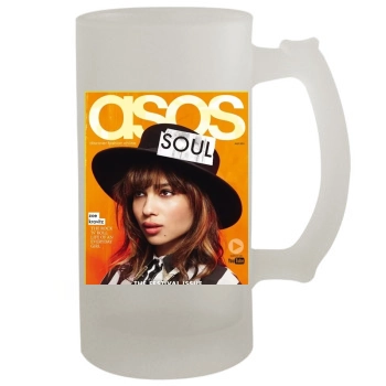 Sophie Marceau 16oz Frosted Beer Stein