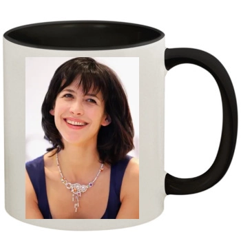 Sophie Marceau 11oz Colored Inner & Handle Mug