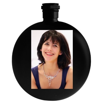 Sophie Marceau Round Flask