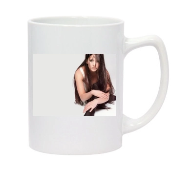 Sophie Marceau 14oz White Statesman Mug