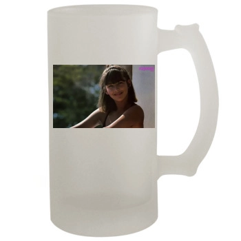 Sophie Marceau 16oz Frosted Beer Stein