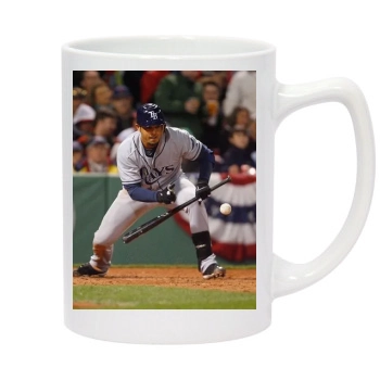 Tampa Bay Rays 14oz White Statesman Mug